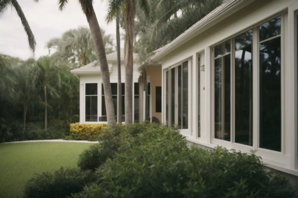 Florida home with opaque windows showing interior comfort and energy efficiency